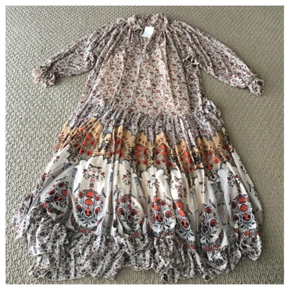 Free People Feeling Groovy Printed Maxi Dress. NWT - Picture 8 of 9